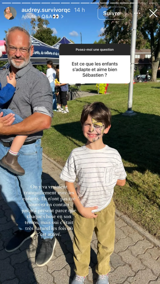 Capture decran 2025 02 27 104508 Audrey et Sébastien de Survivor Québec révèlent enfin la nature de leur relation