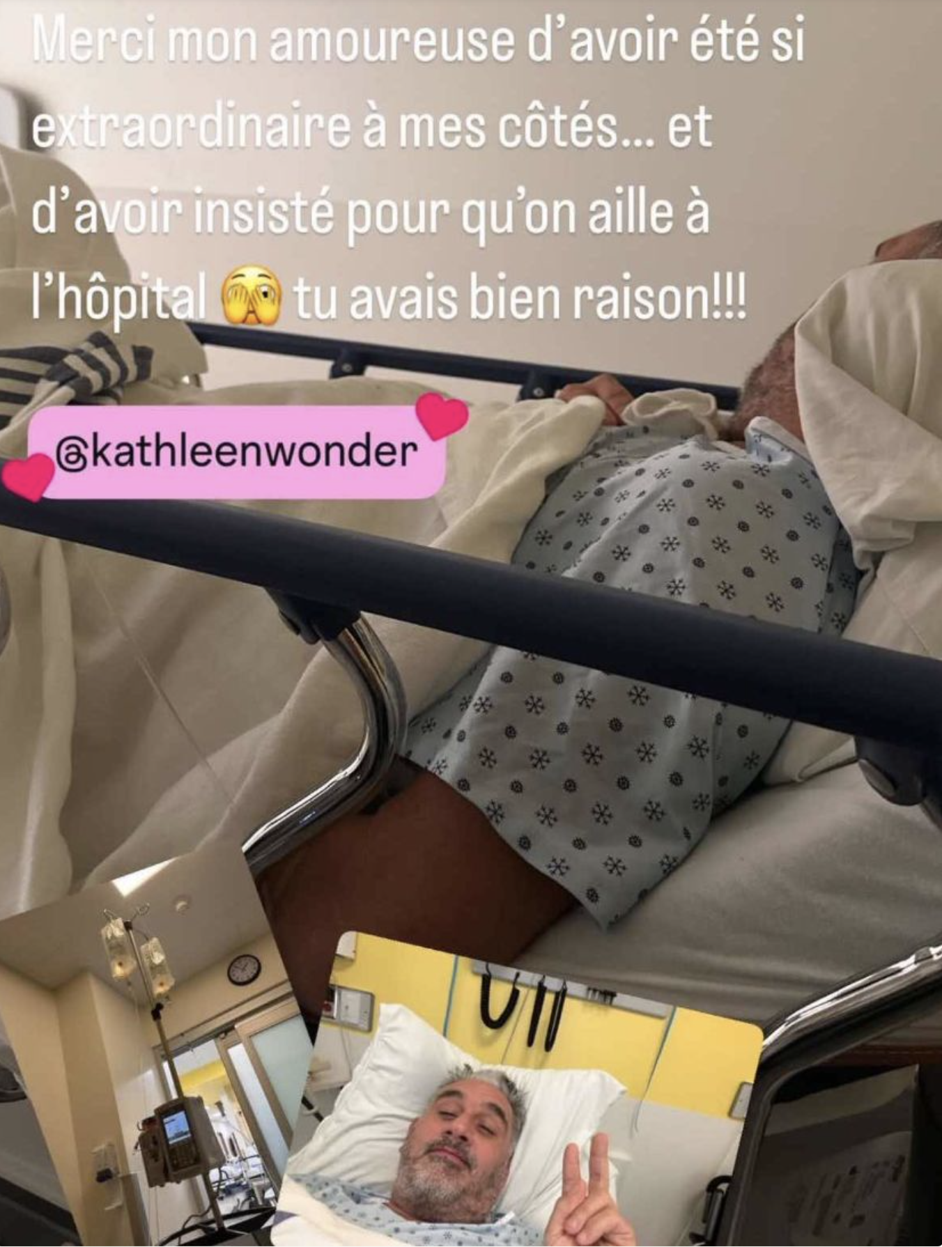 Capture decran le 2025 02 14 a 20.06.33 Le chanteur Marc Hervieux hospitalisé