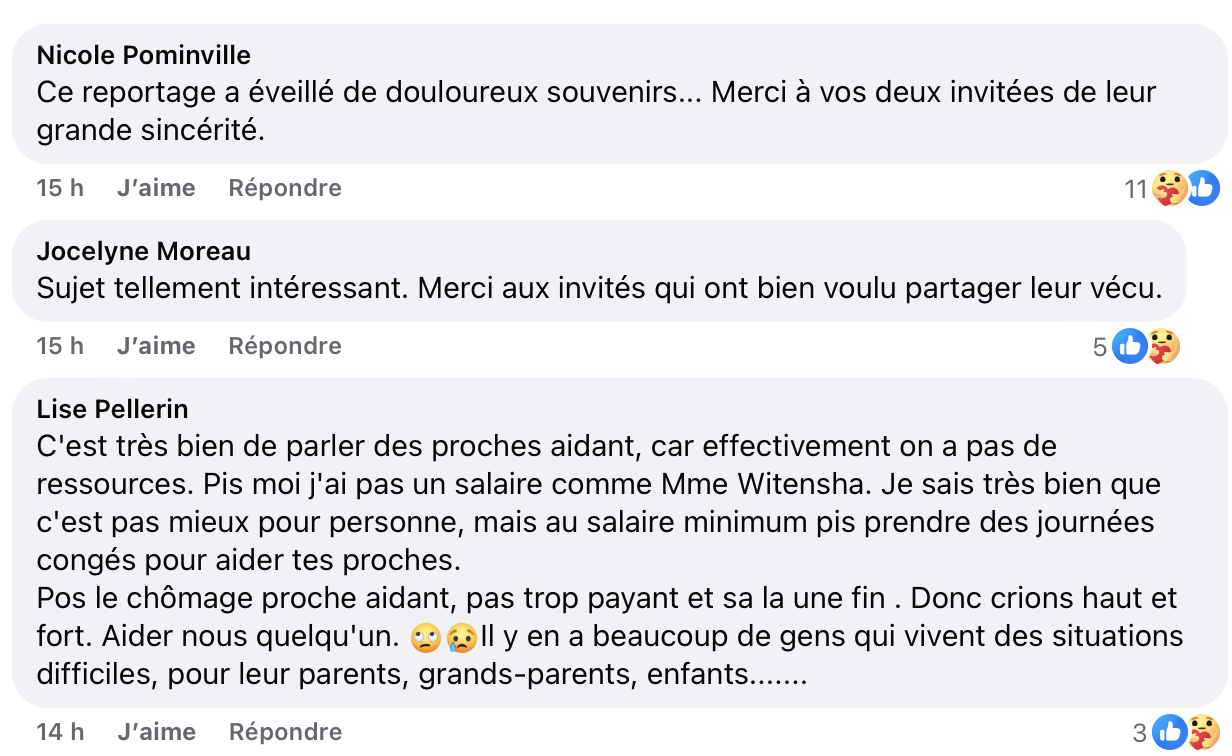 Capture decran le 2025 02 17 a 12.11.12 Annie-Marie Withenshaw bouleverse les téléspectateurs à Tout le monde en parle