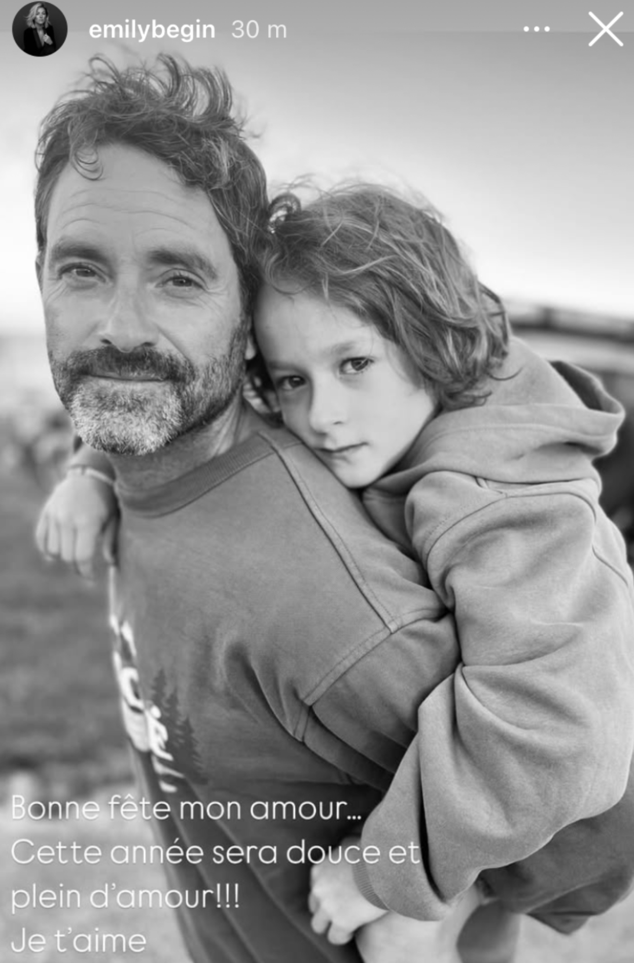 Capture decran le 2025 02 28 a 13.25.36 Émily Bégin partage un message émouvant pour les 49 ans de Guillaume Lemay-Thivierge