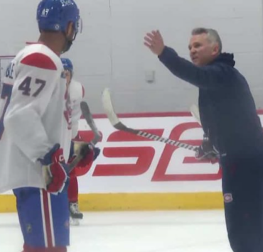 Martin St-Louis explose durant l'entraînement du CH 3 Martin St-Louis explose durant l'entraînement du CH Capture decran 2025 03 01 061147 Martin St-Louis explose durant l'entraînement du CH
