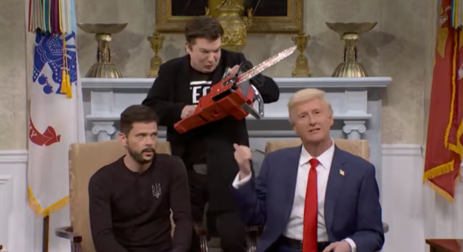 Mike Myers adresse un message à Donald Trump en direct à la télévision américaine 3 Mike Myers adresse un message à Donald Trump en direct à la télévision américaine Capture decran 2025 03 04 112947 Mike Myers adresse un message à Donald Trump en direct à la télévision américaine