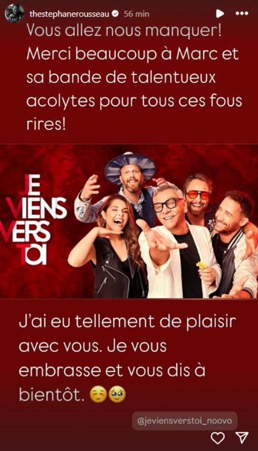Capture decran 2025 03 05 154550 Stéphane Rousseau partage un message après l’arrêt de cette émission