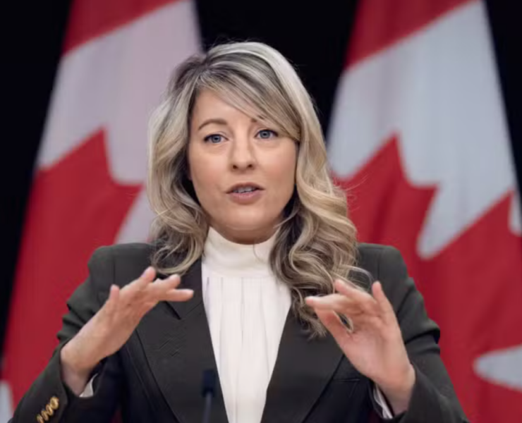 Capture decran 2025 03 22 145718 Mélanie Joly répond fermement aux attaques de Donald Trump à la télévision américaine