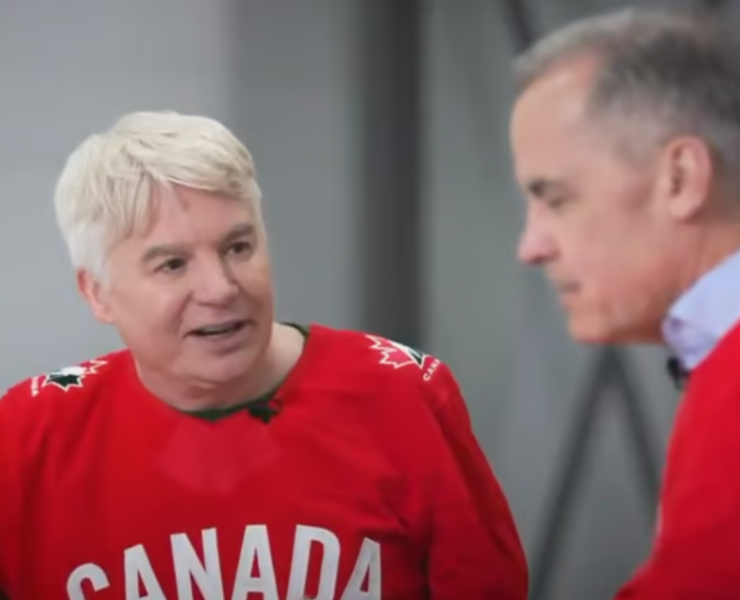 Capture decran 2025 03 24 154437 Un détail agace les Québécois après la vidéo de Mark Carney et Mike Myers