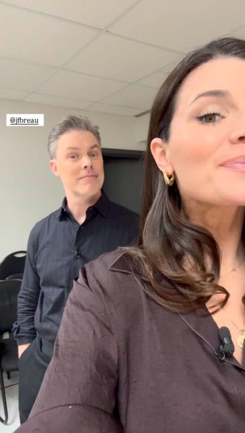 Capture decran 2025 03 25 122004 Marie-Eve Janvier et Jean-François Breau attirent l’attention avec leur élégance à la première de leur émission