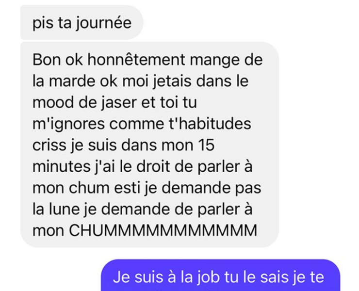 Capture decran 2025 03 25 131329 Un homme au Qu&eacute;bec r&eacute;v&egrave;le son astuce g&eacute;niale pour g&eacute;rer la col&egrave;re explosive de sa blonde