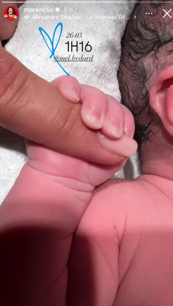 Mélissa Bédard vient d'accoucher et dévoile une première photo émouvante de son petit Aaron 3 Mélissa Bédard vient d'accoucher et dévoile une première photo émouvante de son petit Aaron Capture decran 2025 03 26 101526 Mélissa Bédard vient d'accoucher et dévoile une première photo émouvante de son petit Aaron