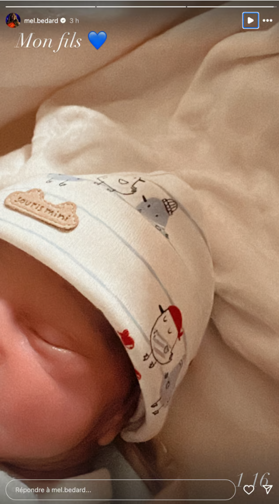 Mélissa Bédard vient d'accoucher et dévoile une première photo émouvante de son petit Aaron 2 Mélissa Bédard vient d'accoucher et dévoile une première photo émouvante de son petit Aaron Capture decran 2025 03 26 101534 Mélissa Bédard vient d'accoucher et dévoile une première photo émouvante de son petit Aaron