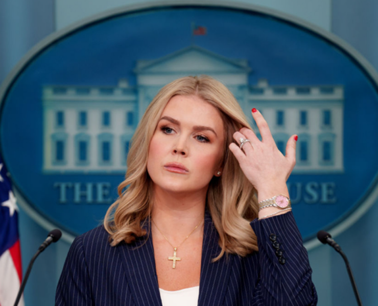 Capture decran 2025 03 26 211424 Karoline Leavitt livre un des échanges les plus houleux de sa carrière devant la presse