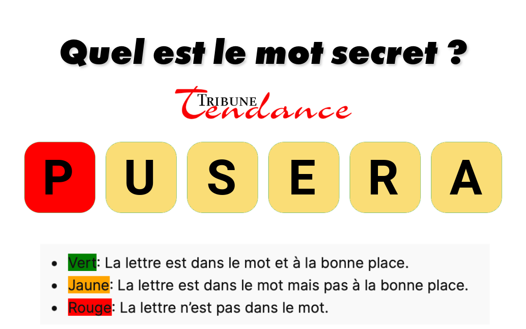 Déchiffrez ce mot de 6 lettres pour stimuler votre esprit! 1 Déchiffrez ce mot de 6 lettres pour stimuler votre esprit! game virale image saurer 6 Déchiffrez ce mot de 6 lettres pour stimuler votre esprit!