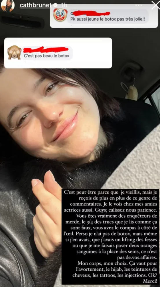 Capture decran 2025 04 02 130041 « Je n’ai pas de botox… et ce n’est pas de vos affaires » : Catherine Brunet répond fermement à une rumeur tenace à son sujet