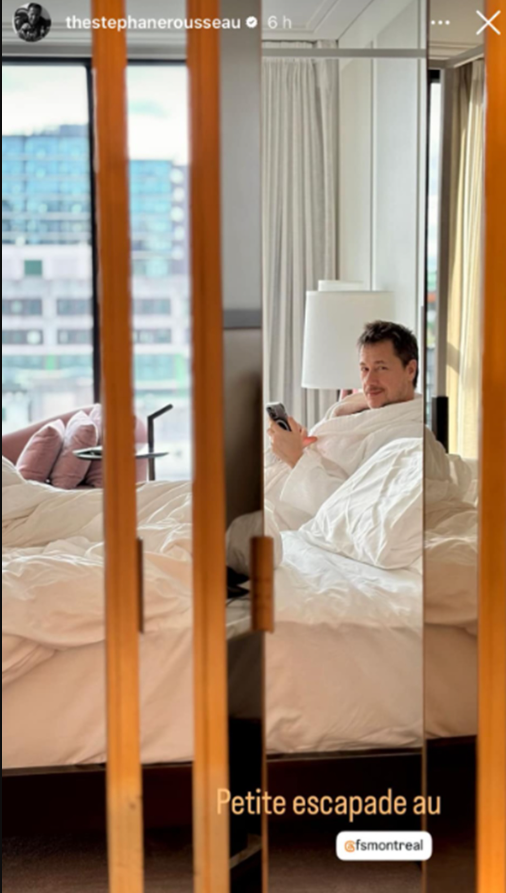 Capture decran 2025 04 07 112433 1 Stéphane Rousseau dévoile toutes les images de son week-end amoureux
