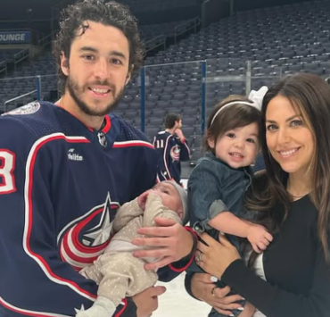 Capture decran 2025 04 07 142719 La conjointe de Johnny Gaudreau est accouchée de leur 3e enfant