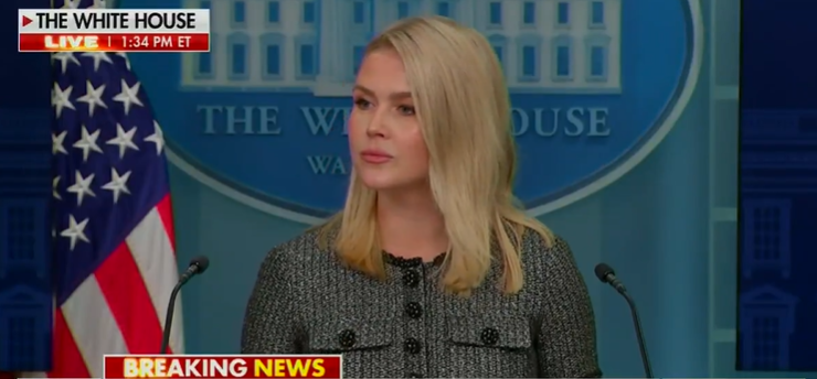 Capture decran 2025 04 11 163220 Karoline Leavitt fait une annonce inattendue sur l’état de santé de Donald Trump