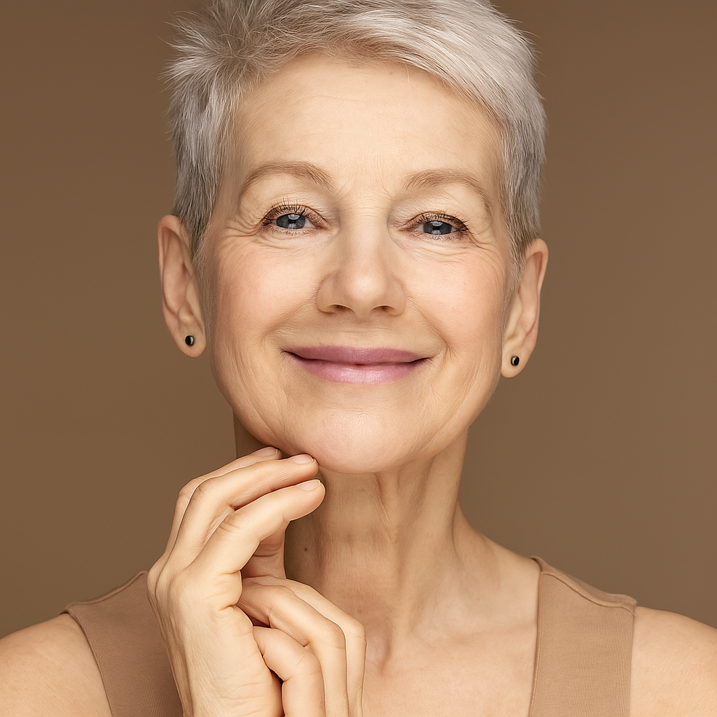 femme602 Maquillage après 60 ans : 4 gestes qui mémérisent votre look sans que vous le sachiez