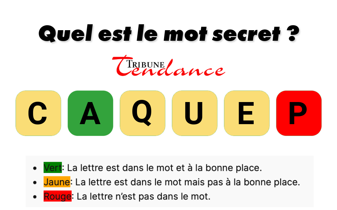 Déchiffrez ce mot de 6 lettres pour stimuler votre esprit! 1 Déchiffrez ce mot de 6 lettres pour stimuler votre esprit! game virale image sacque 1 Déchiffrez ce mot de 6 lettres pour stimuler votre esprit!