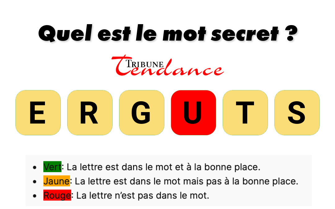 Déchiffrez ce mot de 6 lettres pour stimuler votre esprit! 1 Déchiffrez ce mot de 6 lettres pour stimuler votre esprit! game virale image sergot 1 Déchiffrez ce mot de 6 lettres pour stimuler votre esprit!