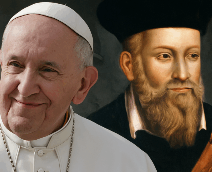 nospap e1745678616796 La terrible prédiction de Nostradamus ressurgit après la mort du pape François
