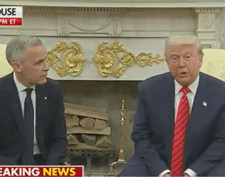 Capture decran 2025 05 07 120740 Mark Carney répond avec classe à un moment gênant lors de sa rencontre avec Donald Trump