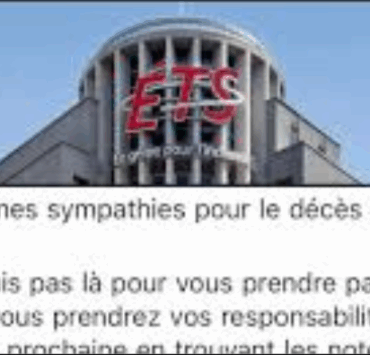 Un étudiant québécois annonce à son professeur la mort de son père et reçoit une réponse qui choque 7 Un étudiant québécois annonce à son professeur la mort de son père et reçoit une réponse qui choque Capture decran 2025 05 09 095912 Un étudiant québécois annonce à son professeur la mort de son père et reçoit une réponse qui choque