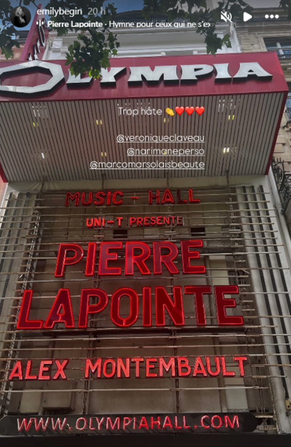 Émily Bégin publie de superbes photos de son voyage hors Québec avec un collègue de Star Académie 5 Émily Bégin publie de superbes photos de son voyage hors Québec avec un collègue de Star Académie Capture decran 2025 05 14 091708 Émily Bégin publie de superbes photos de son voyage hors Québec avec un collègue de Star Académie