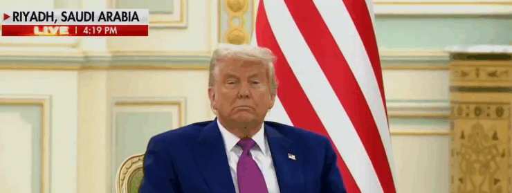 Capture decran 2025 05 14 200417 1 Moment gênant pour Donald Trump capté en plein direct télévisé