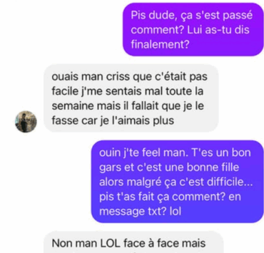 Capture decran 2025 05 17 114810 La séparation amoureuse au Québec qui s’est déroulée de la manière la plus inattendue au monde