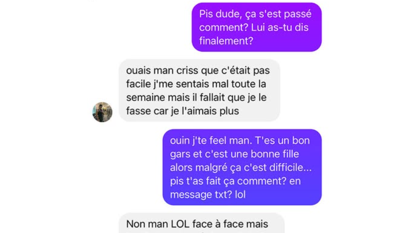 La séparation amoureuse au Québec qui s’est déroulée de la manière la plus inattendue au monde 1 La séparation amoureuse au Québec qui s’est déroulée de la manière la plus inattendue au monde Capture decran 2025 05 17 114810 La séparation amoureuse au Québec qui s’est déroulée de la manière la plus inattendue au monde