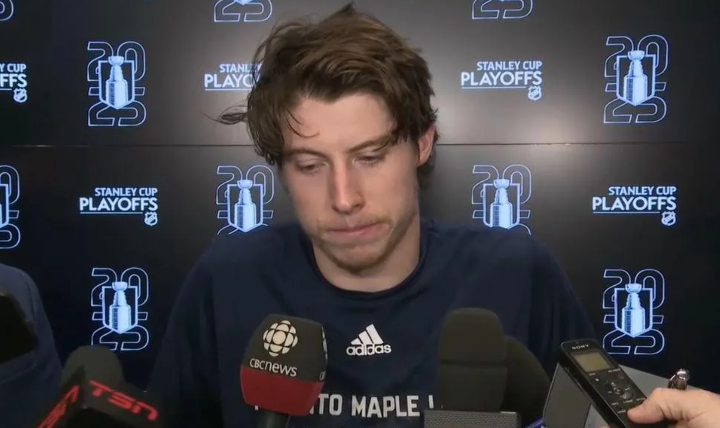 Capture decran 2025 05 19 143023 Des déclarations troublantes d’Auston Matthews et Mitch Marner après la défaite du match #7