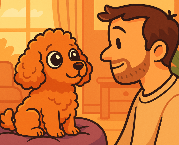 ChatGPT Image 3 mai 2025 12 23 40 Si Ton Chien Pouvait Parler, Qu'est-ce Qu'il Te Dirait ? (Voici 5 Messages Qu'il Essaie De Te Dire)