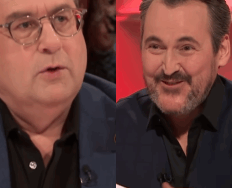 Design sans titre 26 Tout le monde en parle : Bernard Drainville se fait interrompe par une pique inattendue de Guy A. Lepage