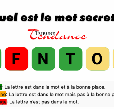 game virale image montre Déchiffrez ce mot de 6 lettres pour stimuler votre esprit!