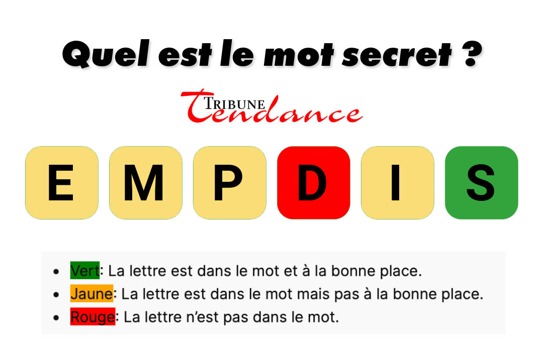 Déchiffrez ce mot de 6 lettres pour stimuler votre esprit! 1 Déchiffrez ce mot de 6 lettres pour stimuler votre esprit! game virale image opimes 7 Déchiffrez ce mot de 6 lettres pour stimuler votre esprit!