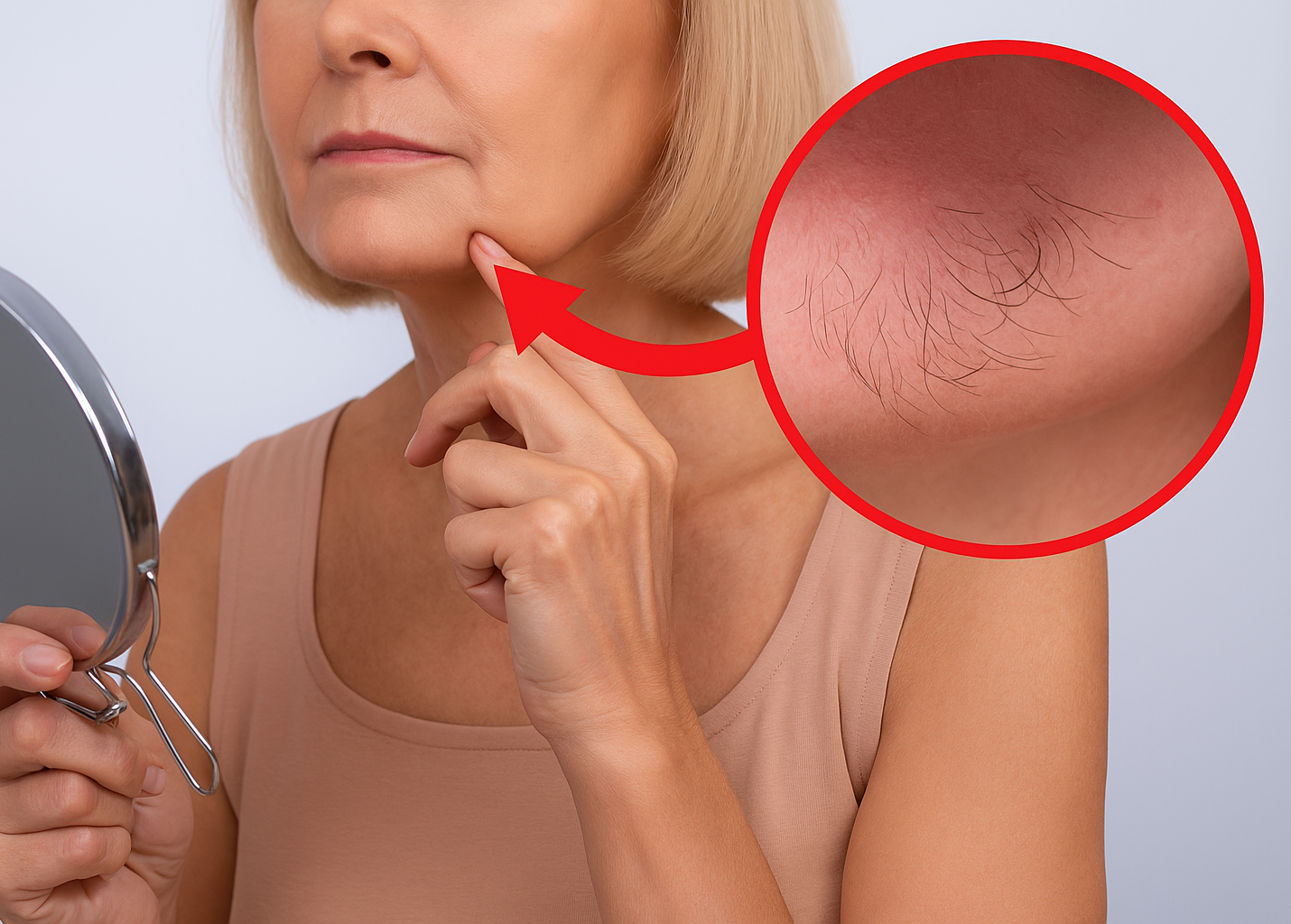 Ces poils au menton chez les femmes : voici ce que cela peut signifier 1 Ces poils au menton chez les femmes : voici ce que cela peut signifier mentonp e1747661208294 Ces poils au menton chez les femmes : voici ce que cela peut signifier