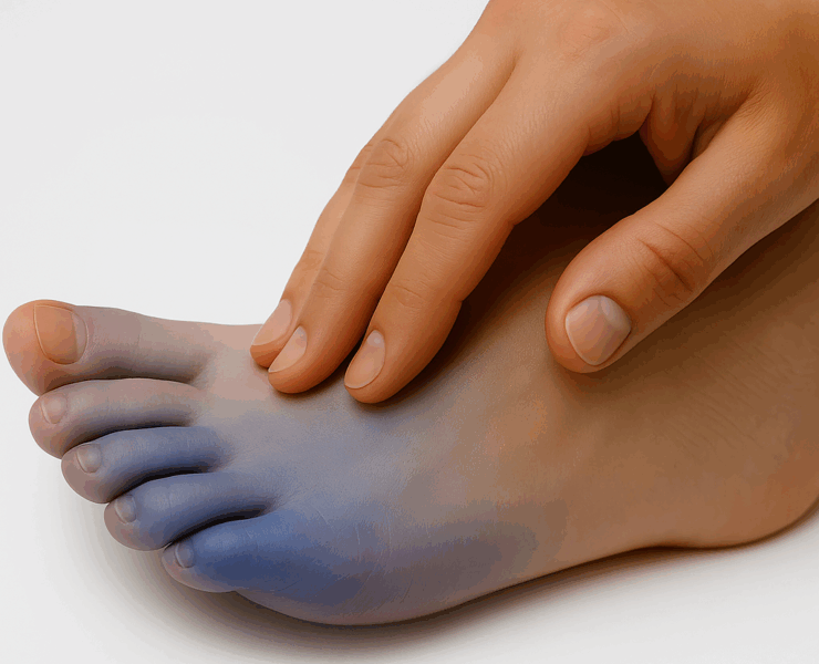 pieds bleu 6 raisons étonnantes pour lesquelles vos pieds sont toujours froids