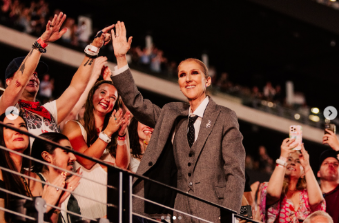 Capture decran 2025 06 08 203431 Céline Dion bouleverse Las Vegas en apparaissant au concert de Coldplay… et ce n’est pas tout
