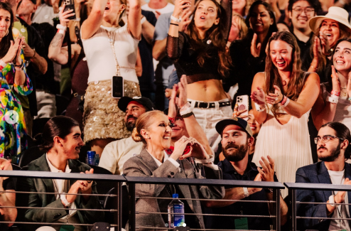 Capture decran 2025 06 08 203441 Céline Dion bouleverse Las Vegas en apparaissant au concert de Coldplay… et ce n’est pas tout