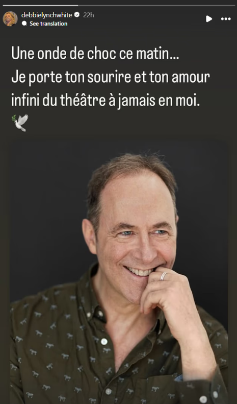 Capture decran 2025 06 09 012249 Debbie Lynch-White en deuil : elle rend un vibrant hommage à un homme qui a marqué sa vie