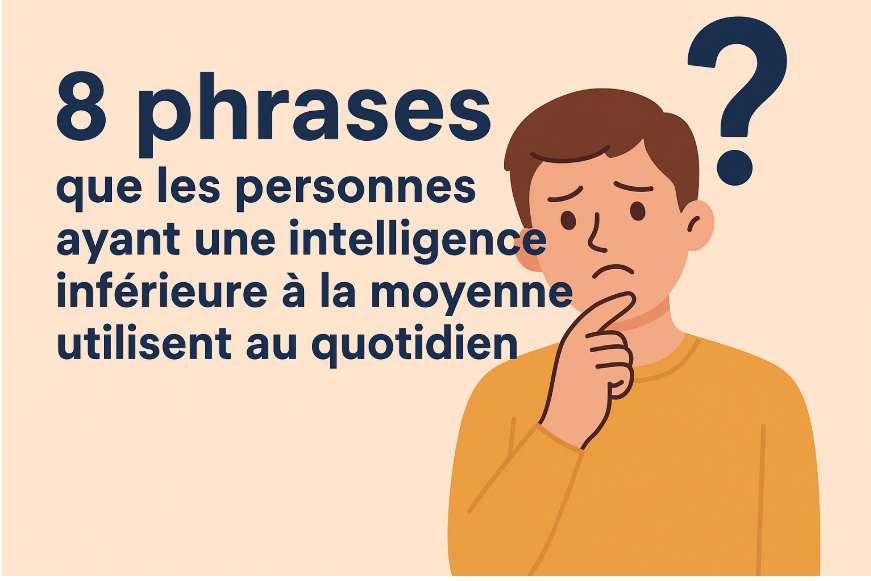 8 phrases que les personnes ayant une intelligence inférieure à la moyenne utilisent souvent (et comment les repérer sans juger) 1 8 phrases que les personnes ayant une intelligence inférieure à la moyenne utilisent souvent (et comment les repérer sans juger) Capture decran 2025 06 18 023038 1 8 phrases que les personnes ayant une intelligence inférieure à la moyenne utilisent souvent (et comment les repérer sans juger)