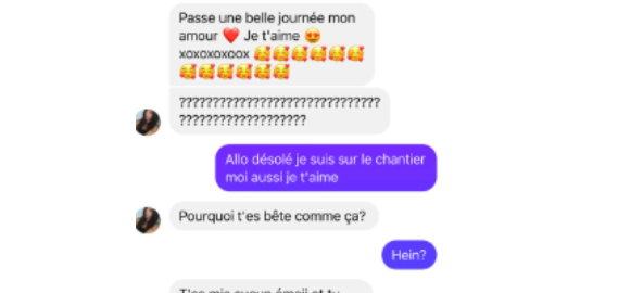 « Sa blonde lui fait une scène pour un message trop “sec” : la conversation devient virale ! » 1 « Sa blonde lui fait une scène pour un message trop “sec” : la conversation devient virale ! » Capture decran 2025 06 24 065609 « Sa blonde lui fait une scène pour un message trop “sec” : la conversation devient virale ! »
