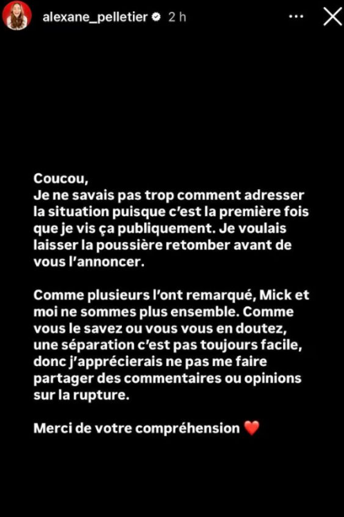 C’est terminé pour Michael Fortin d’OD et Alexane Pelletier : la rupture est confirmée 3 C’est terminé pour Michael Fortin d’OD et Alexane Pelletier : la rupture est confirmée Capture decran 2025 06 30 035921 C’est terminé pour Michael Fortin d’OD et Alexane Pelletier : la rupture est confirmée