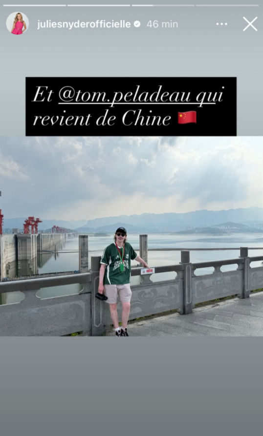 Julie Snyder partage de rares photos de son fils Thomas à son retour de Chine 2 Julie Snyder partage de rares photos de son fils Thomas à son retour de Chine Capture decran 2025 06 30 054406 1 Julie Snyder partage de rares photos de son fils Thomas à son retour de Chine