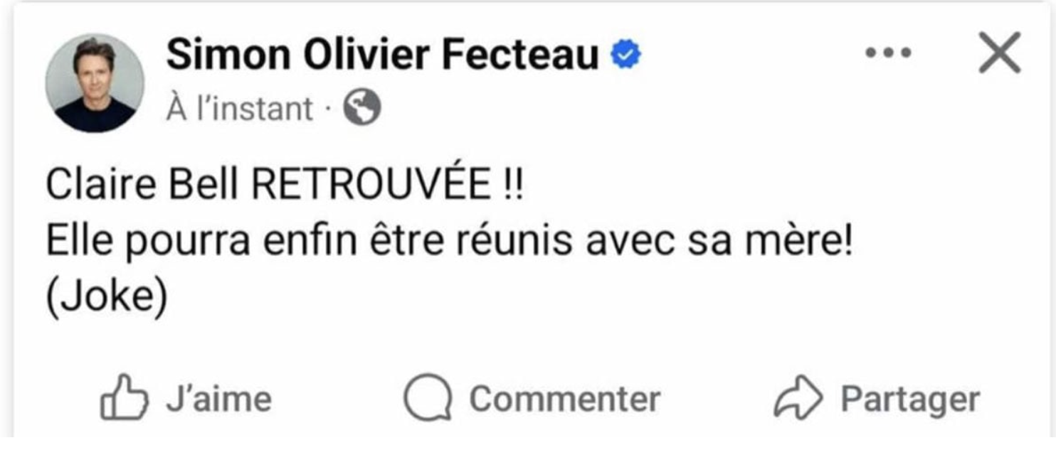Capture decran le 2025 06 19 a 11.58.45 Simon Olivier Fecteau déclenche la controverse avec une publication jugée déplacée