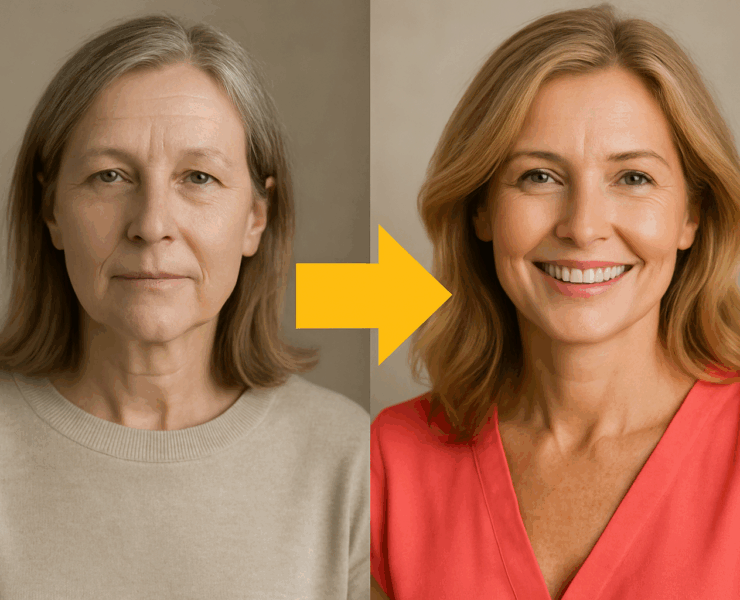 ChatGPT Image 2 juin 2025 16 18 43 Ces couleurs qui vous donnent bonne mine en juin (et illuminent votre teint après 40 ans !)