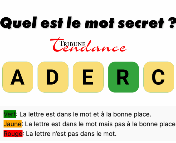 game virale image cadre 1 D&eacute;chiffrez ce mot de 5 lettres pour stimuler votre esprit!