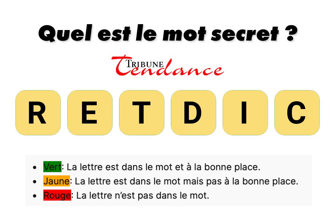 Défiez votre esprit: Mot de 6 lettres en 120s! 1 Défiez votre esprit: Mot de 6 lettres en 120s! game virale image direct 1 Défiez votre esprit: Mot de 6 lettres en 120s!
