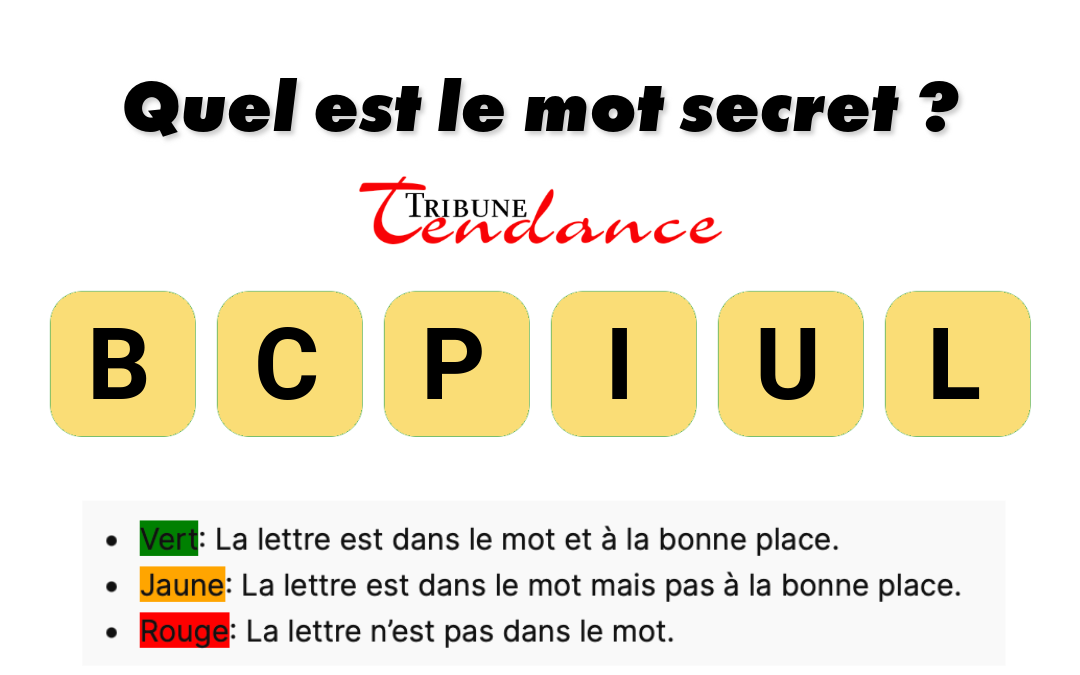 Défi: Mot de 6 Lettres en 2 Minutes! 1 Défi: Mot de 6 Lettres en 2 Minutes! game virale image public 1 Défi: Mot de 6 Lettres en 2 Minutes!
