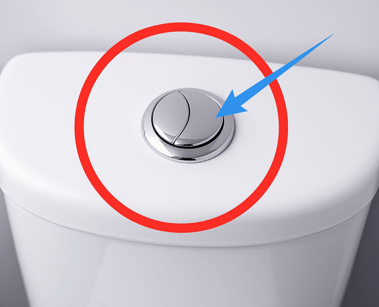 toiletted Non, ces deux boutons d'une chasse d’eau ne servent pas à la même chose !