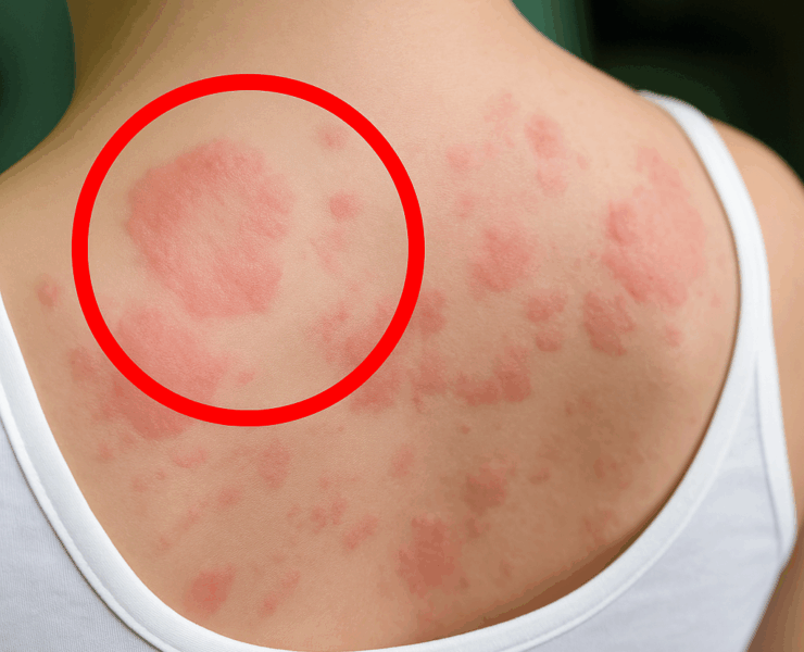 urtic e1751031553587 Pourquoi l’urticaire surgit sans prévenir : les causes surprenantes que vous ignorez